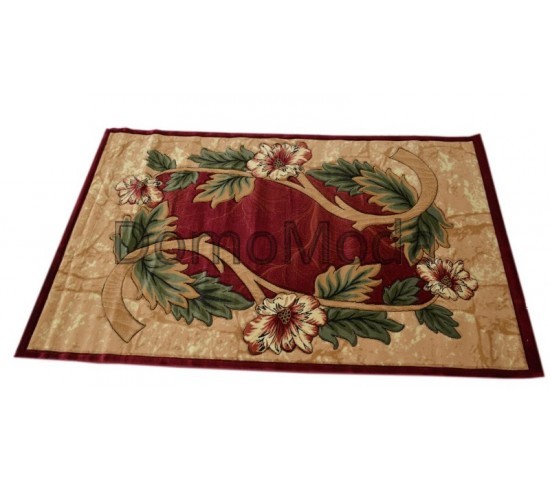 Синтетический ковер Hand Carving 0926A bordeaux-beige - высокое качество по лучшей цене в Украине изображение 6.